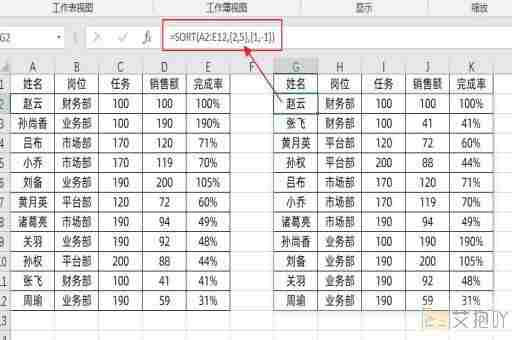 自动求和公式excel函数